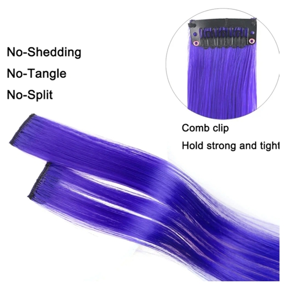 BRAND NEW NEVER OPENED! 20 PIECE HAIR CLIP INS - Picture 4 of 6